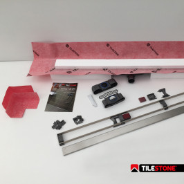 Sanitaires | 4x80 cm | Tilestone - Caniveau de douche Smart Drain - 80 cm