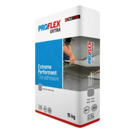 Colle | 30x50 cm | Colle pour carrelage Tilestone Proflex Extra Gris Colle | 30x50 cm | Colle pour carrelage Tilestone Proflex Extra Gris