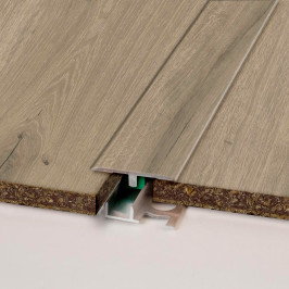 Profil | 4x270 cm | Profilé de transition Santana Eco Designwood Plus Grey Profil | 4x270 cm | Profilé de transition Santana Eco Designwood Plus Grey