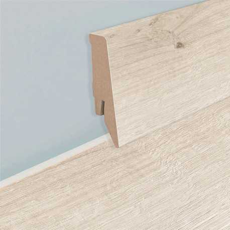 Laminate skirting boards | 5.8x240 cm | Q-Click Westwood Grey