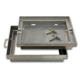 39x39 cm | Aluminium tile cover with sealing ring