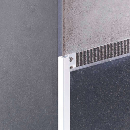 Profiel | 0.8x270 cm | Alu Gepoedercoat Puur Wit, Vierkant 