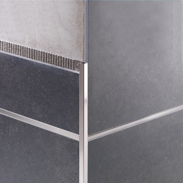 Profiel | 0.8x270 cm | Alu Geanodiseerd Zilver, Vierkant  Profiel | 0.8x270 cm | Alu Geanodiseerd Zilver, Vierkant