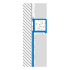 Profile | 1x270 cm | Alu Anodized Silver, Square 