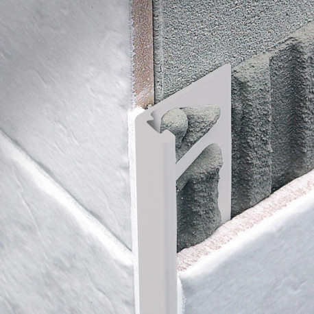 Profiel | 1x270 cm | L-Profiel Pvc PastelGrijs