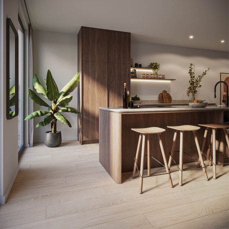 Keramische parkettegel | 21x180 cm | Tilestone Boho Light