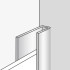 Profiel | 2.3x260 cm | Dumawall Aluminium Afboordingsprofiel Black 