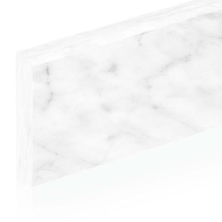 Keramische plint | 8x60 cm | Sensato Carrara