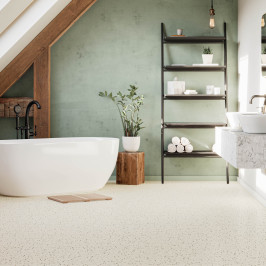 Vinyle/PVC à clipser | 47x91.5 cm | VYGO Tiles Essential Terrazzo