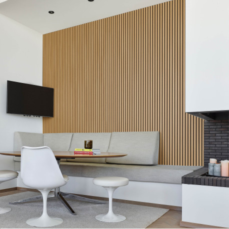 Acoustic wall panel | 52x270 cm | Acoustic wall panel Oak Natural