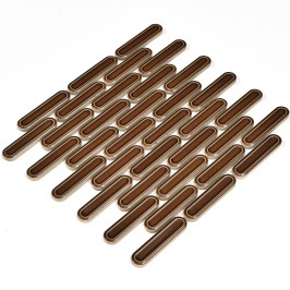 Mozaïek op net | 30x30 cm | Capsule Caramel Mozaïek op net | 30x30 cm | Capsule Caramel