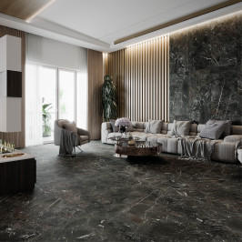 Keramische vloer- en wandtegel | 100x100 cm | Paramount Dark