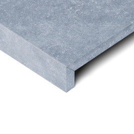 Keramische zwembadboord | 60x60 cm | Tilestone Essentials Blue Stone Grey
