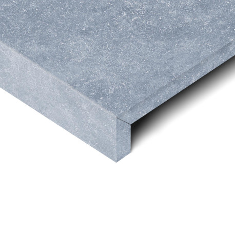 Ceramic swimming pool border | 60x60 cm | Tilestone Essentials Blue Stone Grey