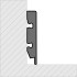 Laminaat plint | 5.8x240 cm | Q-Click Westwood Honey 
