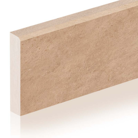 Keramische plint | 8x100 cm | Tilestone Beton Ciré Terra