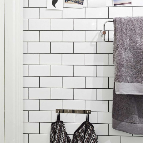 Keramische wandtegel | 10x20 cm | Helsinki White