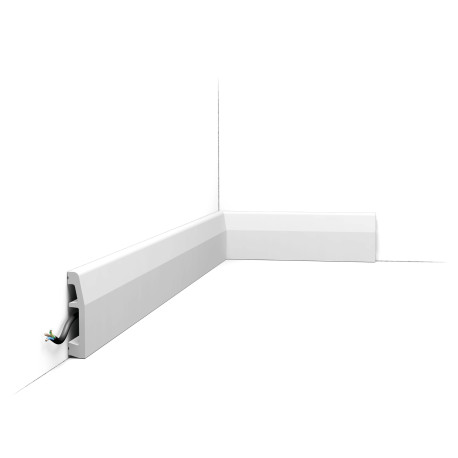 PVC skirting boards | 6.9x200 cm | Orac Decor Angle