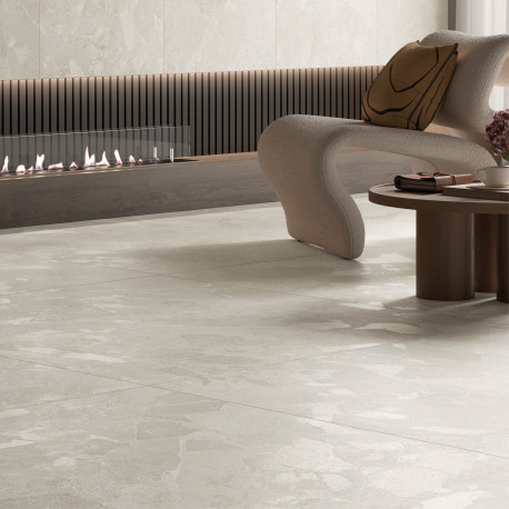 Ceramic floor and wall tile | 120x120 cm | vtwonen Flakes Starlight
