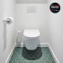 Ceramic floor and wall tile | 10.1x11.6 cm | Kromatika Green Hexagon Ceramic floor and wall tile | 10.1x11.6 cm | Kromatika Green Hexagon