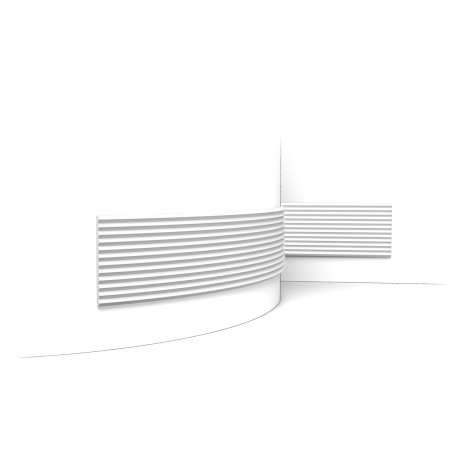 PVC wall panel | 25x200 cm | Orac Decor Zigzag Flex