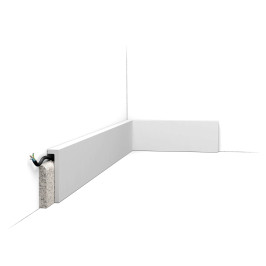 Plinthes en PVC | 10x200 cm | Orac Decor Square Cover Plinthes en PVC | 10x200 cm | Orac Decor Square Cover
