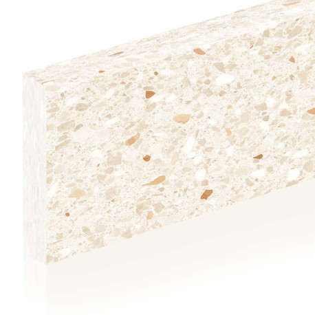 Ceramic skirting boards | 8x60 cm | Tilestone Terrazzo Granito Cotto