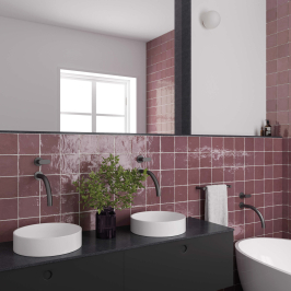 Ceramic wall tile | 13.2x13.2 cm | La Riviera Juneberry