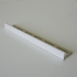 1x1 cm | L-Profiel Betonwit 