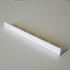 1x1 cm | L-Profiel Zuiver wit 
