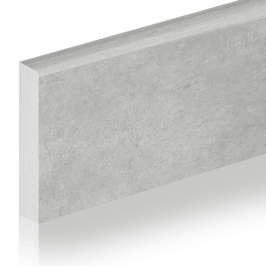 Ceramic skirting boards | 8x120 cm | Tilestone Betontec Grey
