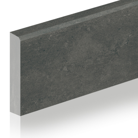 Keramische plint | 8x120 cm | Tilestone Betontec Dark
