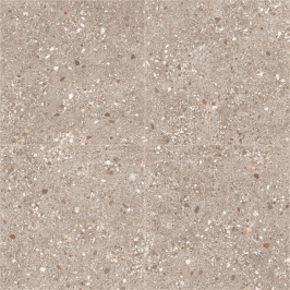 Ceramic floor and wall tile | 60x60 cm | Sassolino Terrazzo Tabacco