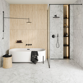 Keramische wandtegel | 45x120 cm | Malmo Fresno  Keramische wandtegel | 45x120 cm | Malmo Fresno