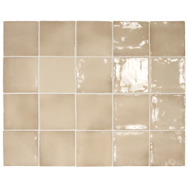 Ceramic wall tile | 10x10 cm | Manacor Beige Argile Ceramic wall tile | 10x10 cm | Manacor Beige Argile