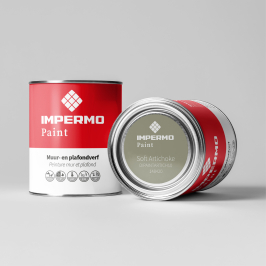Staal | 5x5 cm | Tester Muur & Plafond - Impermo Paint - Soft Artichoke Staal | 5x5 cm | Tester Muur & Plafond - Impermo Paint - Soft Artichoke
