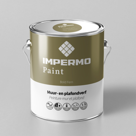 Paint | 18x20 cm | Wall & Ceiling - Impermo Paint - Bold Fern