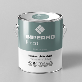 Paint | 18x20 cm | Wall & Ceiling - Impermo Paint - Muted Turquoise Paint | 18x20 cm | Wall & Ceiling - Impermo Paint - Muted Turquoise