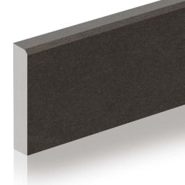 Ceramic skirting boards | 7x60 cm | Night Black