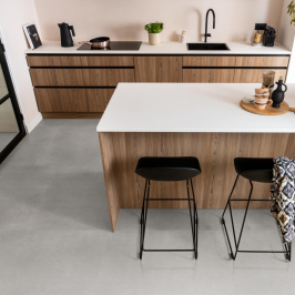 Click vinyl/PVC | 45.7x91.4 cm | vtwonen Composite Light Grey