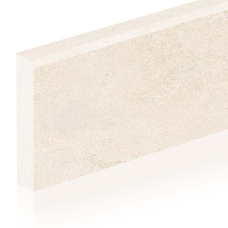 Keramische plint | 8x60 cm | Tilestone Novalux Crosscut Bone