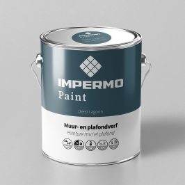 Verf | 18x20 cm | Muur & Plafond - Impermo Paint - Deep Lagoon Verf | 18x20 cm | Muur & Plafond - Impermo Paint - Deep Lagoon