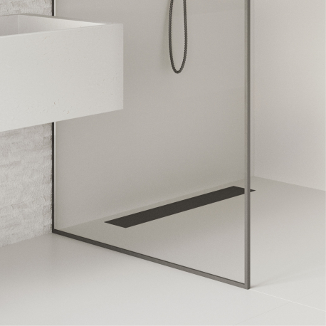 Sanitaires | 4x100 cm | Tilestone Smart Drain - 100cm