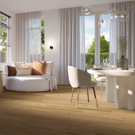 Vinyle/PVC à clipser | 18.1x122 cm | VYGO Authentic Oak Toffee