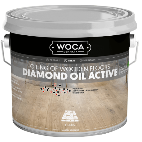 Onderhoud | 10x20 cm | Woca Diamond Oil - Active - Naturel