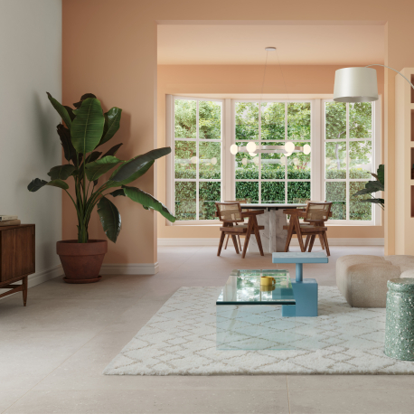 Keramische vloer- en wandtegel | 120x120 cm | Argenta Santelmo Virgin Sand