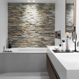 Mosaic | 15x60 cm | Cliffstone Rainbow Mosaic | 15x60 cm | Cliffstone Rainbow