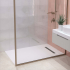 Keramische douchetegel | 90x135 cm | Shower White