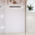 Ceramic shower tile | 90x135 cm | Shower White