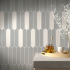 Keramische wandtegel | 5x25 cm | Lanse Gray Keramische wandtegel | 5x25 cm | Lanse Gray